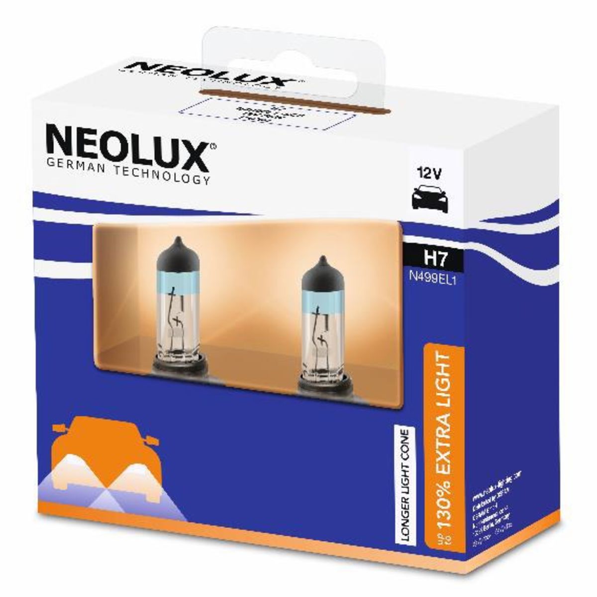 Glühlampe Halogen NEOLUX H7 Extra Light 130 12V 55W motointegrator