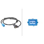 Capteur, vitesse de rou HELLA 6PU 009 106-551