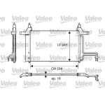 Condensador, sistema de ar condicionado VALEO 817669
