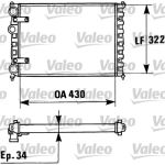 Motorkühler VALEO 730946