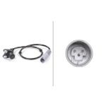 Sensor de velocidad, ABS HELLA 6PU 010 039-501