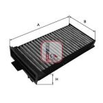 Filtre, air de l'habitacle SOFIMA S 4125 CA