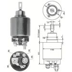 Magneetschakelaar MAGNETI MARELLI 940113050124