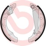 Conjunto, sapatas de travão BREMBO S 85 511