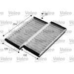 Filtro, aire habitáculo VALEO ESSENTIAL VALEO 715574