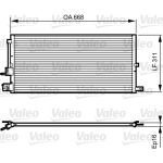 Condenseur (climatisation) VALEO 814199