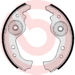 Conjunto, sapatas de travão BREMBO S 23 501