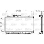 Arrefecedor do motor VALEO 731713