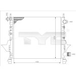 Arrefecedor do motor TYC 728-0041