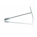 Zündkerzensteckschlüssel TOPTUL 21 mm, Länge: 450mm, magnetisch mit Gelenk