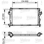 Arrefecedor do motor VALEO 734464
