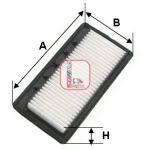 Filtro de ar SOFIMA S 3496 A