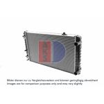 Motorradiateur AKS DASIS 480380N