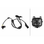 Capteur, vitesse de rou HELLA 6PU 358 219-271