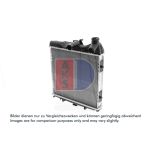 Motorradiateur AKS DASIS 170006N