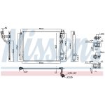 Condenseur (climatisation) NISSENS 941003
