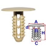 Clips ROMIX ROM C60525, 10 pièce