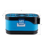 Filtro de ar UFI 27.J52.00