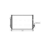 Condenseur (climatisation) AVA COOLING DN5331