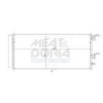Condenseur (climatisation) MEAT & DORIA 991251