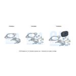 Pièces de montage du système d'échappement BM CATALYSTS FK50084B