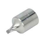 Ponta de chave de encaixe com furo de 1/2" TORX HANS 4014T25