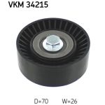 Polia guia, correia trapezoidal SKF VKM 34215