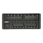 Inserto para carrinho de ferramentas TOPTUL AF22441800