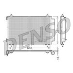 Condensatore, impianto di climatizzazione DENSO DCN21017