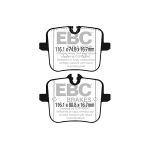 Conjunto de pastilhas de travão EBC BRAKES DP42320R