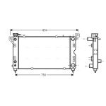 Motorkühler AVA COOLING CR2028