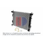 Motorradiateur AKS DASIS 510185N