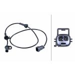 Capteur, vitesse de rou HELLA 6PU 358 252-861