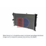 Motorradiateur AKS DASIS 151570N