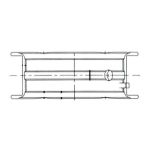 Conjunto de rolamentos do virabrequim MAHLE 011 FL 21059 000