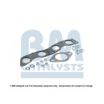 Pièces de montage du système d'échappement BM CATALYSTS FK91736B