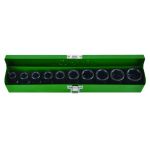 Contactdoos Satz TOPTUL 1/2 10 Stk10 11 12 13 14 17 19 21 22 24 mm