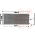 Condenseur (climatisation) VAN WEZEL 37015701