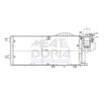 Condenseur (climatisation) MEAT & DORIA 991107