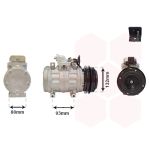 Compressor, ar condicionado VAN WEZEL 3000K083