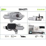 Moteur d'essuie-glace VALEO VAL584571