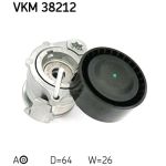 Tensor de correa, correa acanalada en V SKF VKM 38212