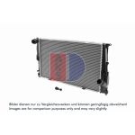 Motorradiateur AKS DASIS 050044N