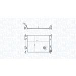 Raffreddatore motore MAGNETI MARELLI 350213204300
