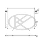 Condensatore, impianto di climatizzazione KOYORAD CD030919