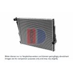 Motorradiateur AKS DASIS 050390N