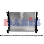 Radiateur moteur AKS DASIS 180124N
