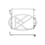Condensatore, impianto di climatizzazione KOYORAD CD611318