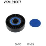 Polia guia, correia trapezoidal SKF VKM 31007
