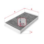 Filtre, air de l'habitacle SOFIMA S 4145 CA
